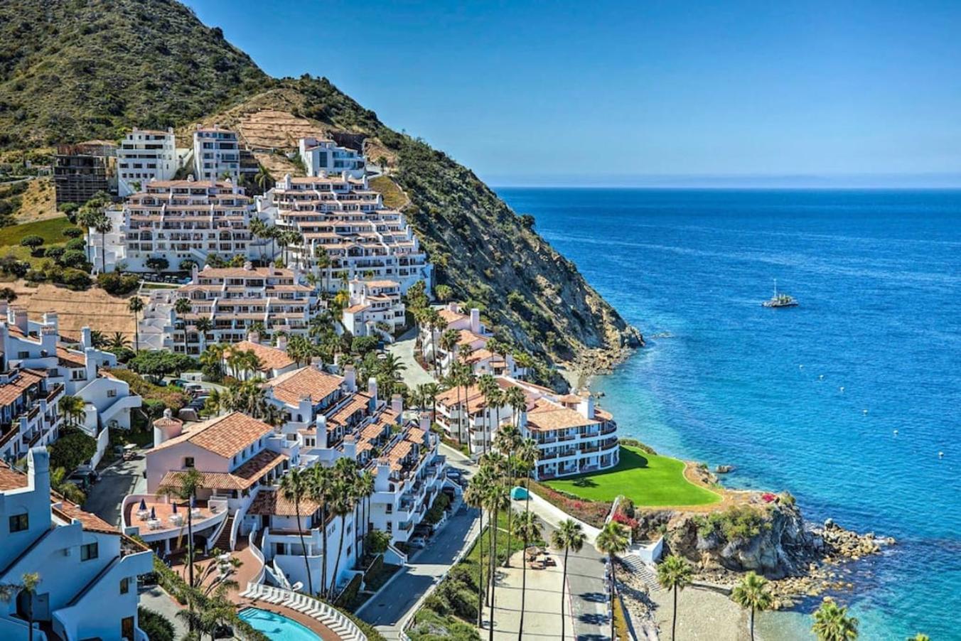 Lux Oceanfront Villa With Breathtaking Views アバロン エクステリア 写真